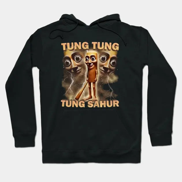 Tung Tung Tung Sahur Funny Meme Hoodie