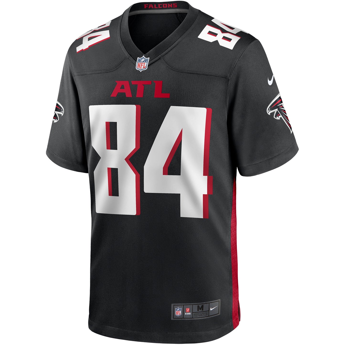 Alfred Jenkins Atlanta Falcons Game Retired Player Jersey - Black