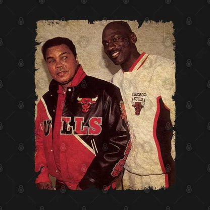 Muhammad Ali With Michael Jordan Hoodie