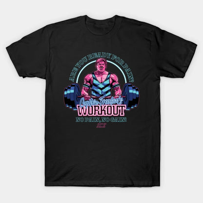 Captain Freedom'S Workout T-Shirt