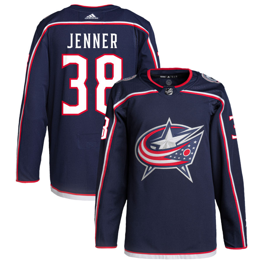 Boone Jenner Columbus Blue Jackets Home Primegreen Authentic Pro Jersey - Navy