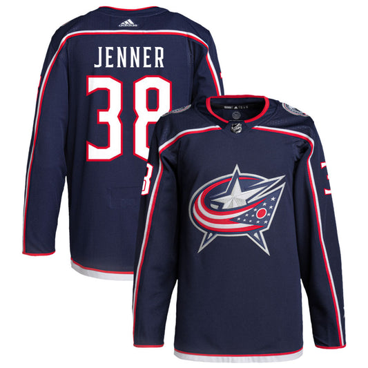 Boone Jenner Columbus Blue Jackets Home Primegreen Authentic Pro Jersey - Navy