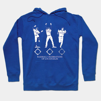 Baseball Celebrations Of Los Angeles Hoodie