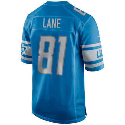 Night Train Lane Detroit Lions Game Retired Player Jersey - Blue