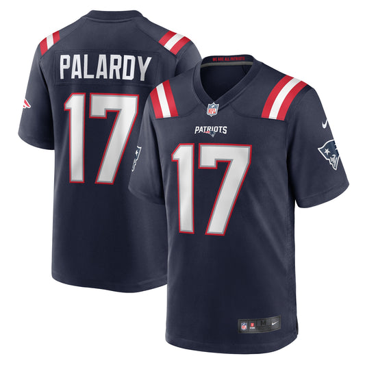 Michael Palardy New England Patriots Home Game Player Jersey - Navy
