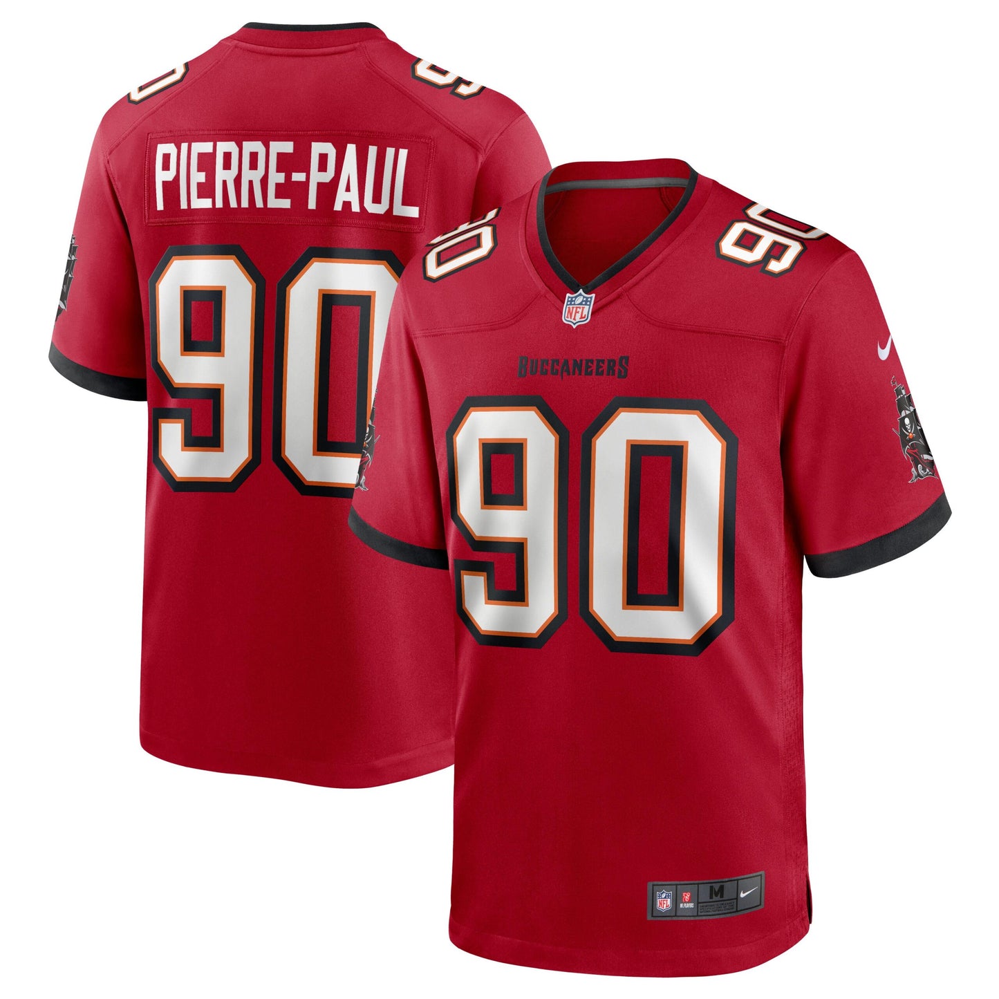 Jason Pierre-Paul Tampa Bay Buccaneers Game Jersey - Red