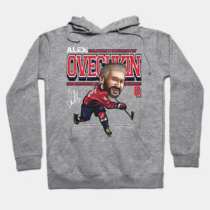 Alex Ovechkin Washington Cartoon Hoodie