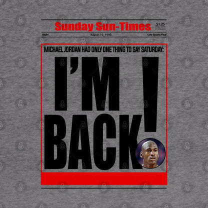 I'M Back Hoodie