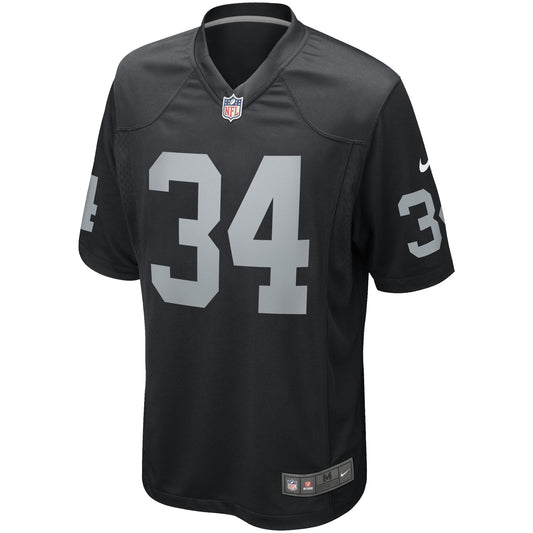 Bo Jackson Las Vegas Raiders Game Retired Player Jersey - Black