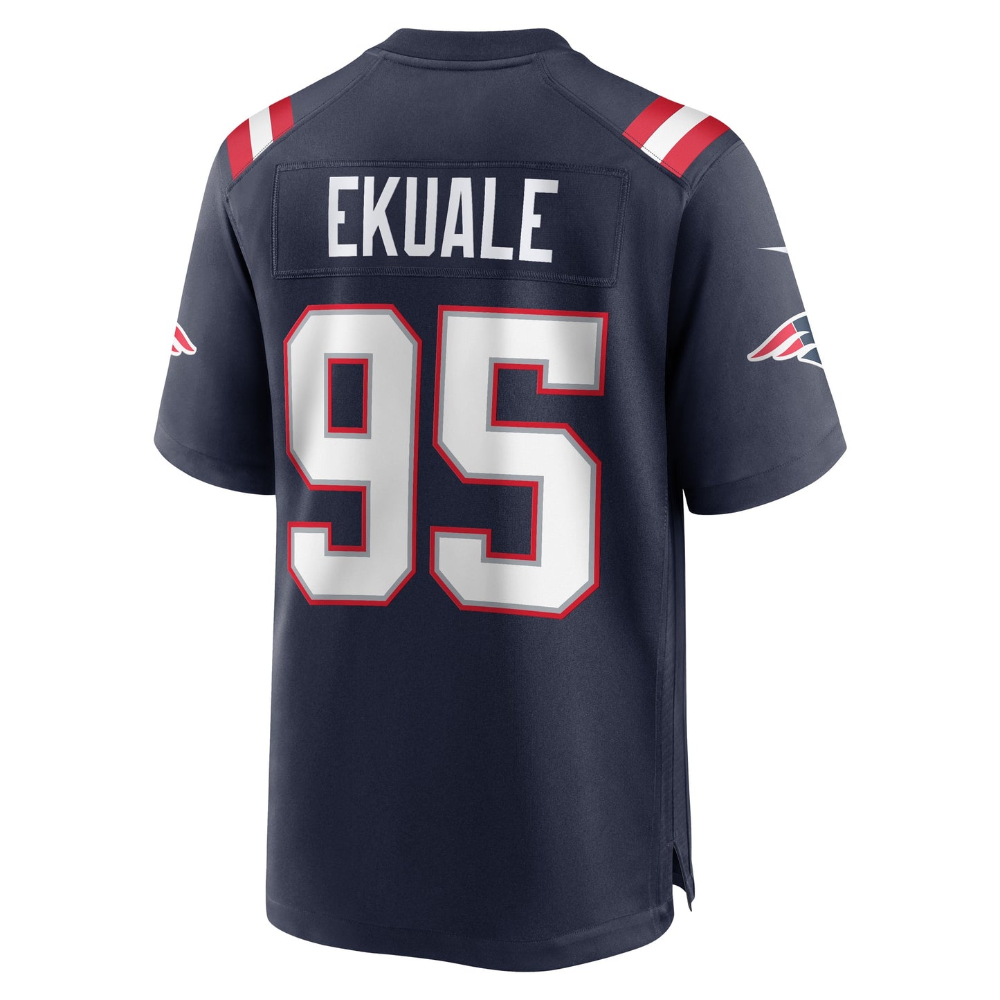 Daniel Ekuale New England Patriots Game Player Jersey - Navy