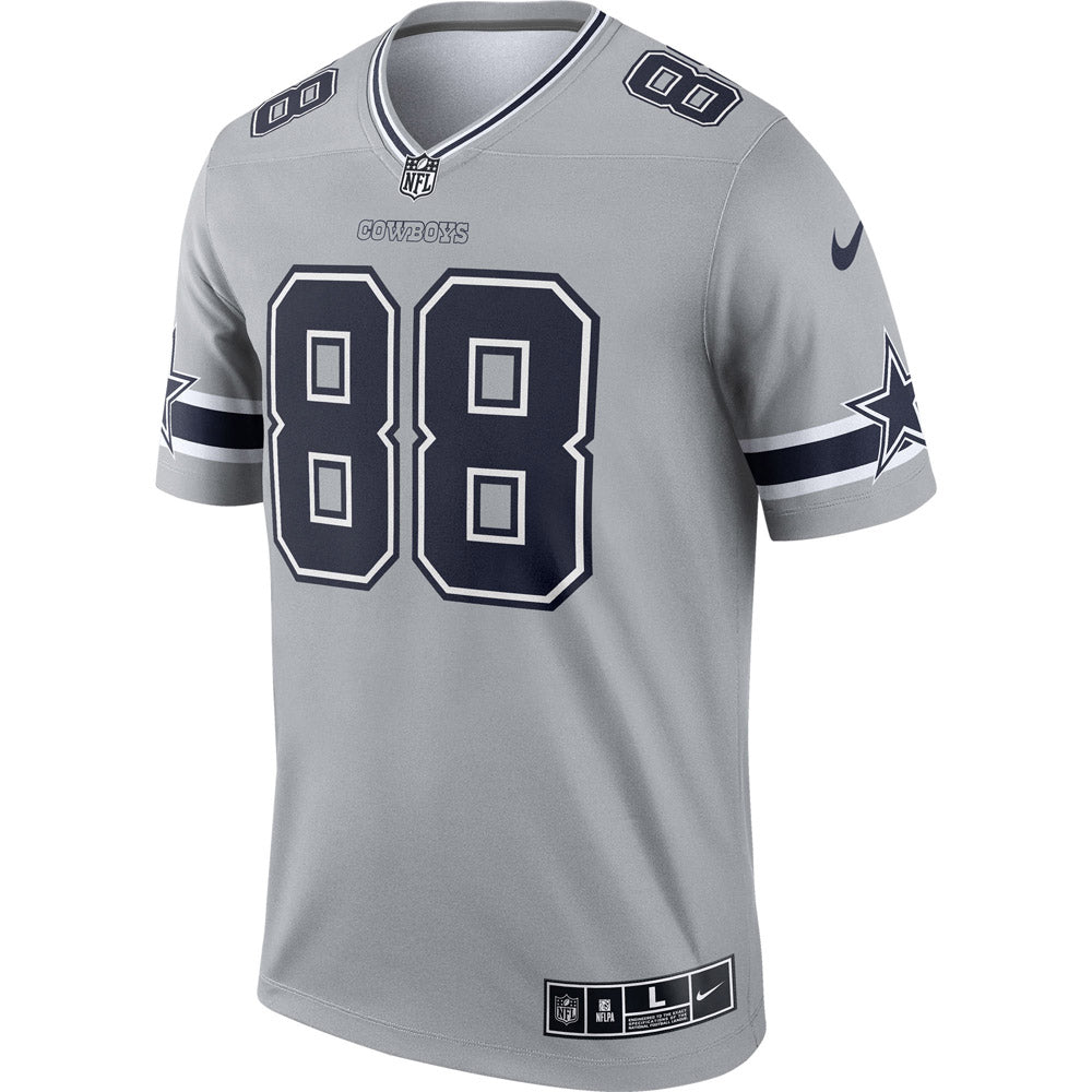 Men's Dallas Cowboys CeeDee Lamb Inverted Legend Jersey Gray