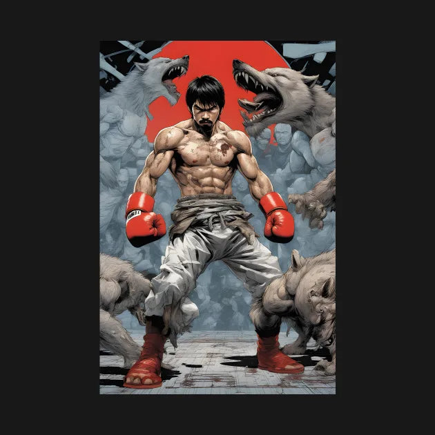 Manny Vs The Werewolves T-Shirt