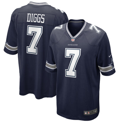 Trevon Diggs Dallas Cowboys Game Jersey - Navy