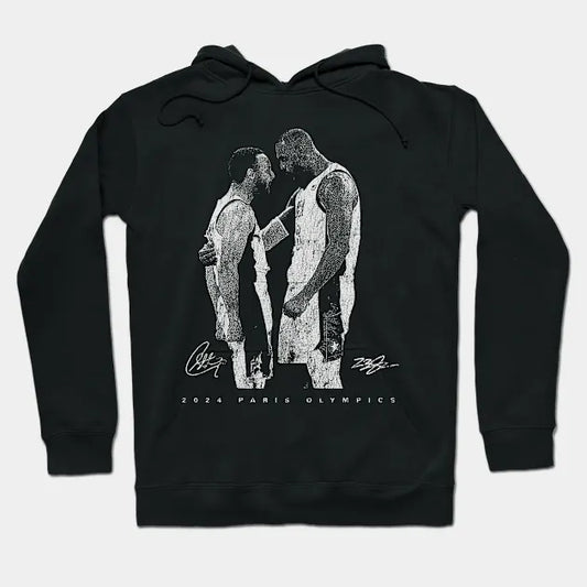 Lebron James X Steph Curry Vintage Hoodie