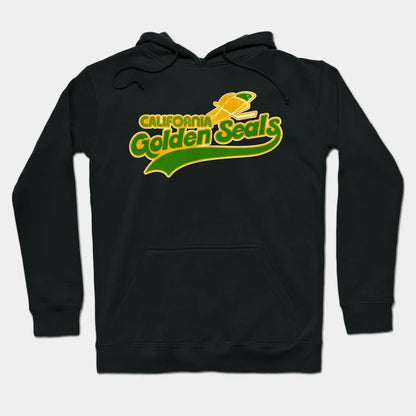 Defunct California Golden Seals Hockey Team Hoodie
