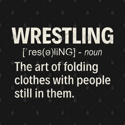 Wrestling Funny Hoodie