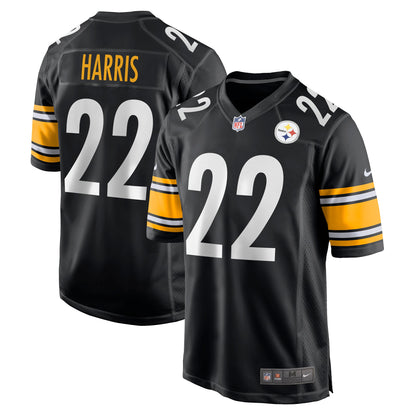 Najee Harris Pittsburgh Steelers Player Game Jersey - Black