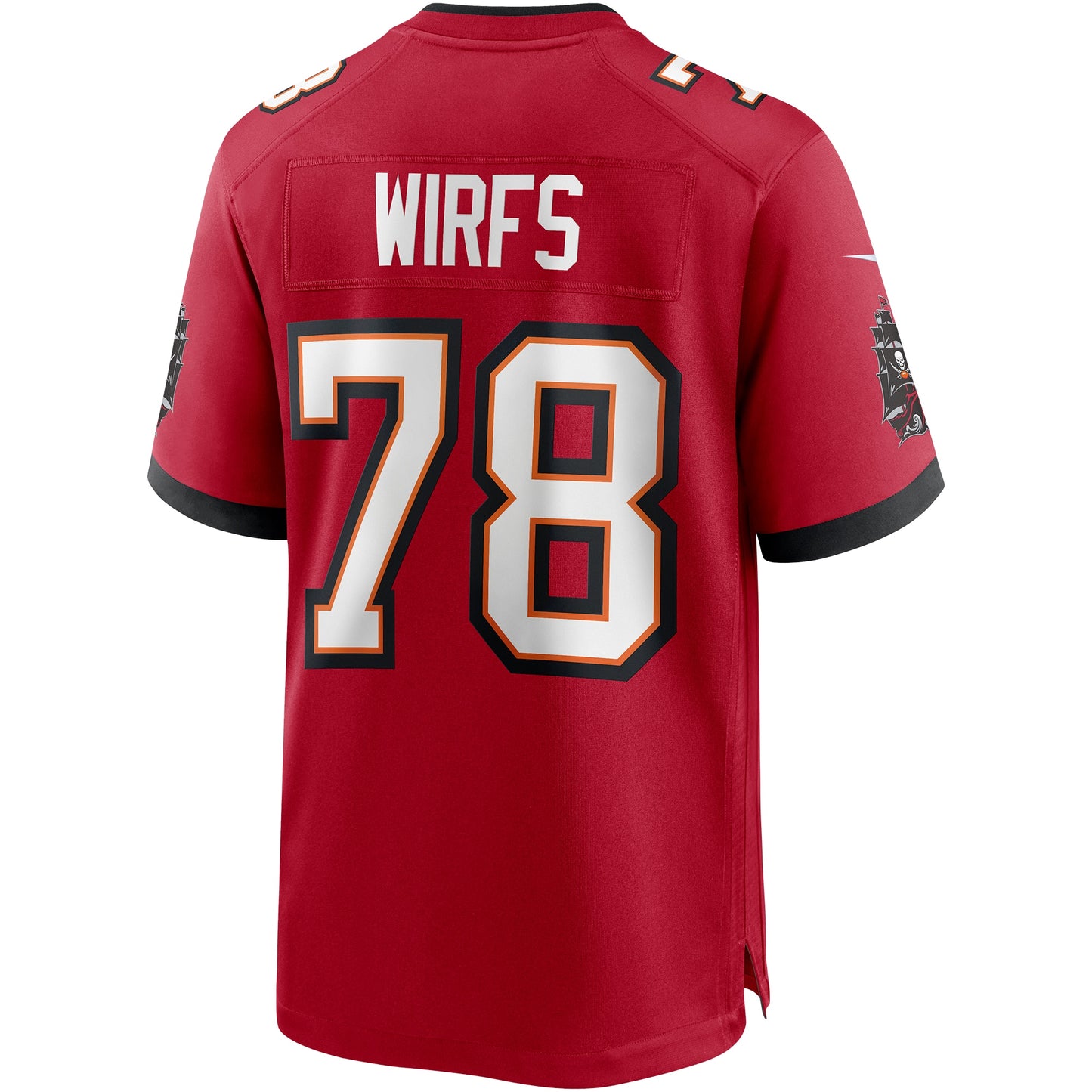 Tristan Wirfs Tampa Bay Buccaneers Player Game Jersey - Red