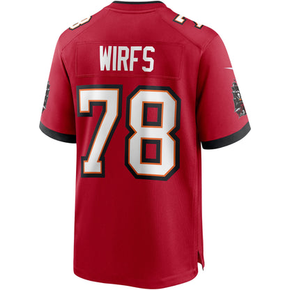 Tristan Wirfs Tampa Bay Buccaneers Player Game Jersey - Red
