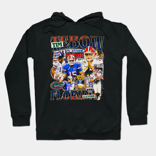 Tim Tebow College Vintage Bootleg Hoodie