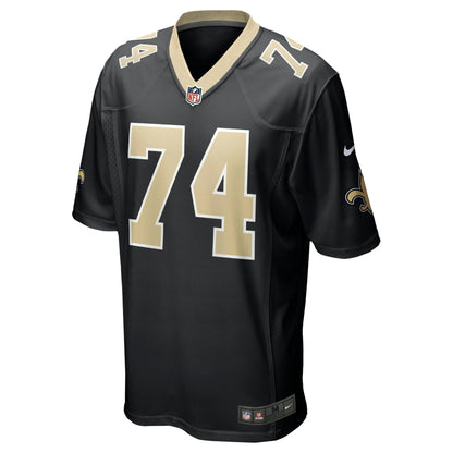James Hurst New Orleans Saints Game Jersey - Black