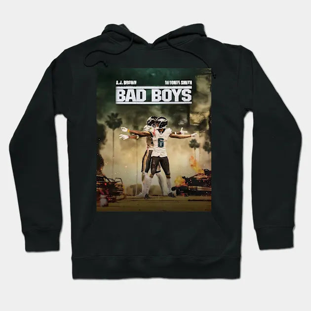 Aj Brown Devonta Smith Bad Boys Philadelphia Eagles Hoodie