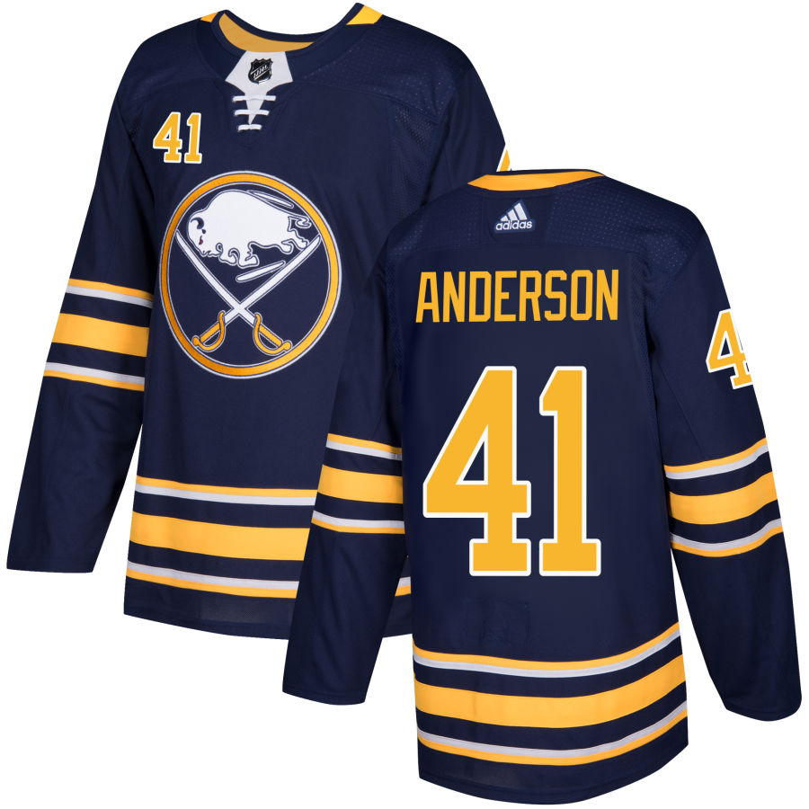 Craig Anderson Buffalo Sabres Authentic Jersey - Navy