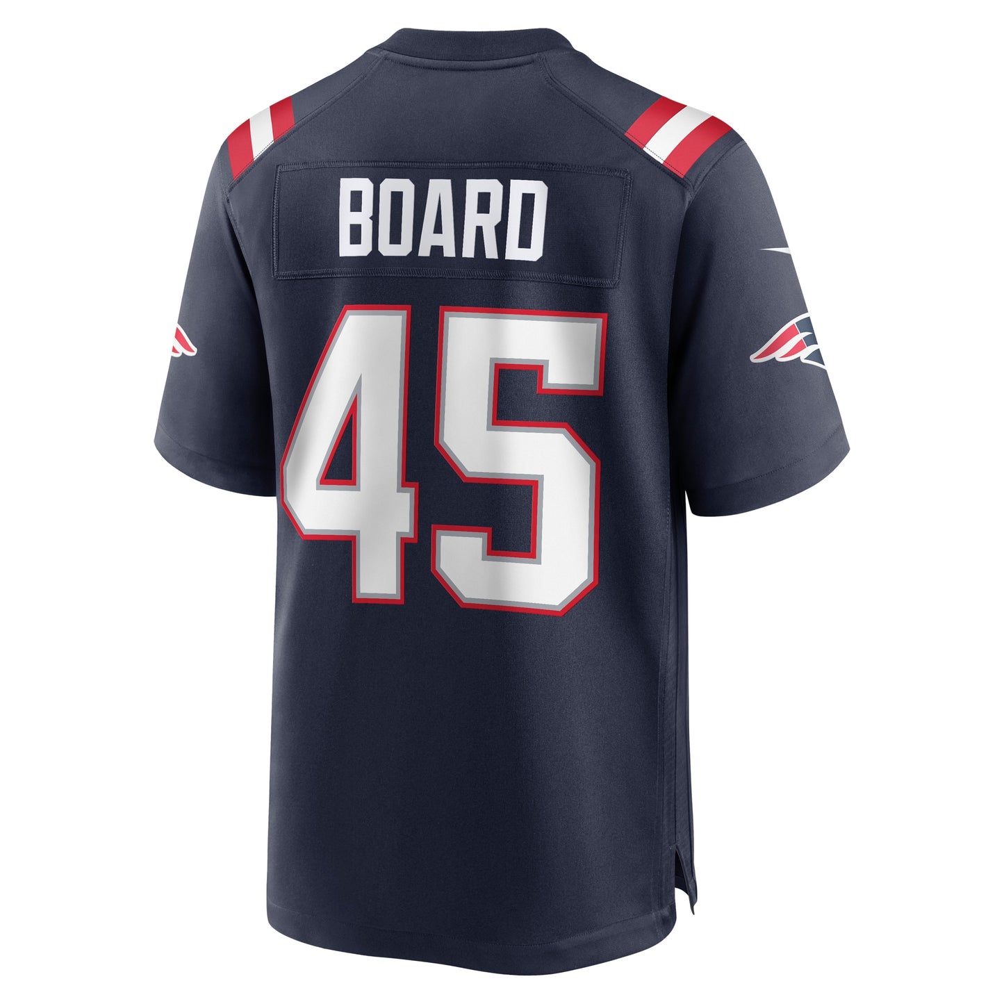 Chris Board New England Patriots Game Player Jersey - Navy