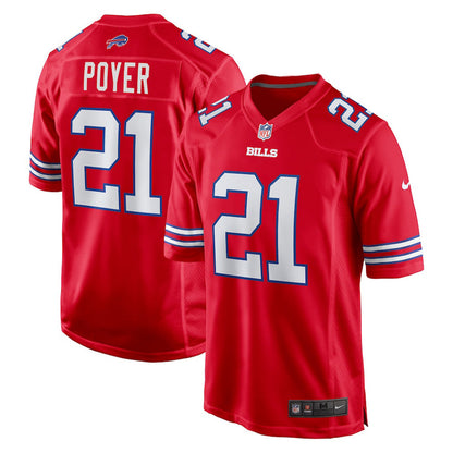 Men's Buffalo Bills Jordan Poyer Game Jersey - Red