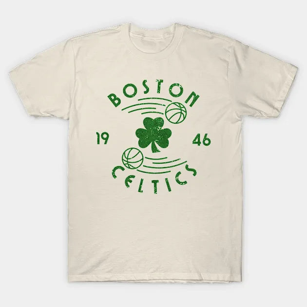 Boston Celtics 1946 - Vintage Style 80S T-Shirt