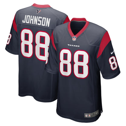 Johnny Johnson Houston Texans Team Game Jersey - ?Navy