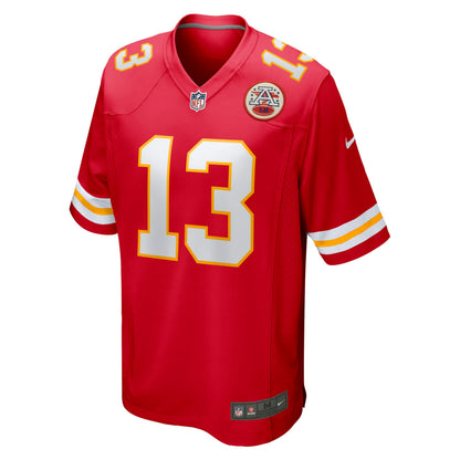 Byron Pringle Kansas City Chiefs Game Jersey - Red