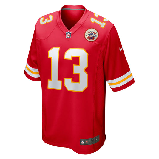Byron Pringle Kansas City Chiefs Game Jersey - Red