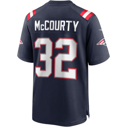 Devin McCourty New England Patriots Game Jersey - Navy