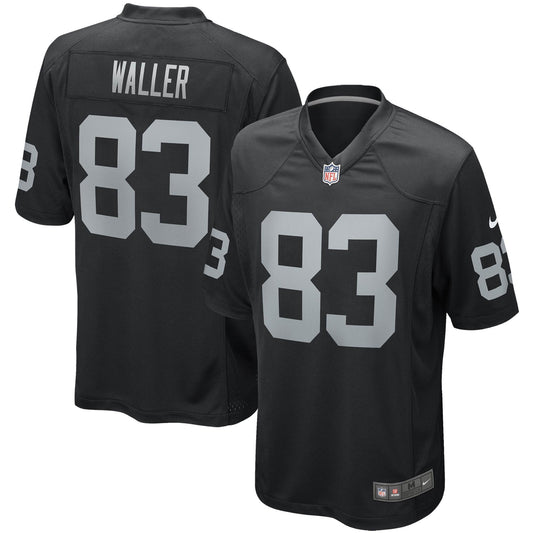 Darren Waller Las Vegas Raiders Game Player Jersey - Black