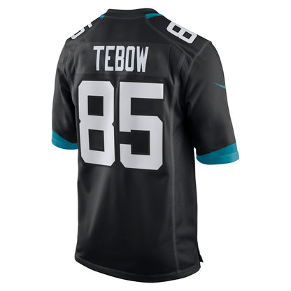 Tim Tebow Jacksonville Jaguars Game Player Jersey - Black