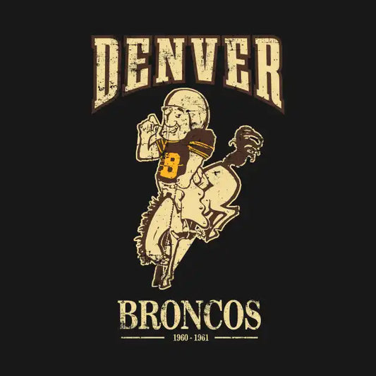 Broncos Football Vintage T-Shirt