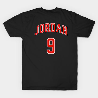 Usa Dream Team 92 - Jordan Front And Back Print T-Shirt