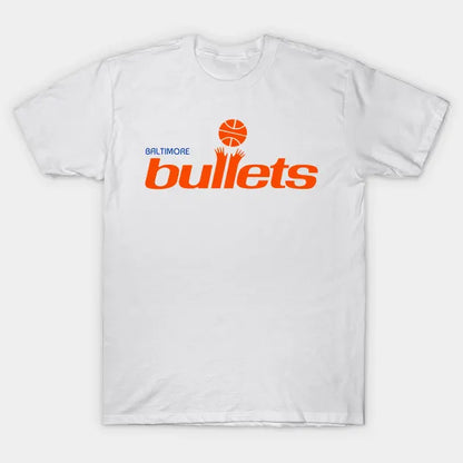 Baltimore Bullets Retro Defunct Nba Team Fan Art T-Shirt