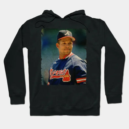 David Justice In Atlanta Braves Hoodie