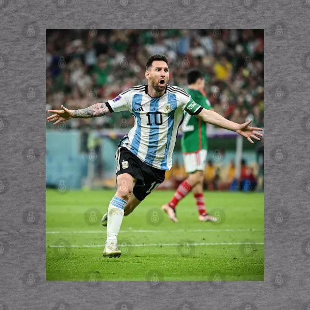 Messi Goal Against Mexico Hoodie