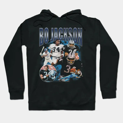 Bo Jackson Vintage Bootleg Hoodie