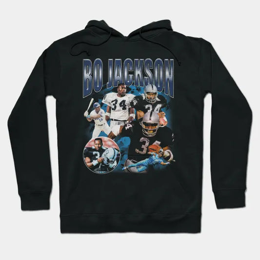 Bo Jackson Vintage Bootleg Hoodie