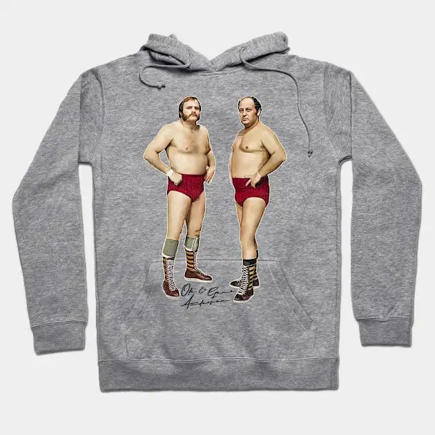 Ole And Gene Anderson - Vintage Pro Wrestling Hoodie