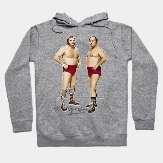 Ole And Gene Anderson - Vintage Pro Wrestling Hoodie