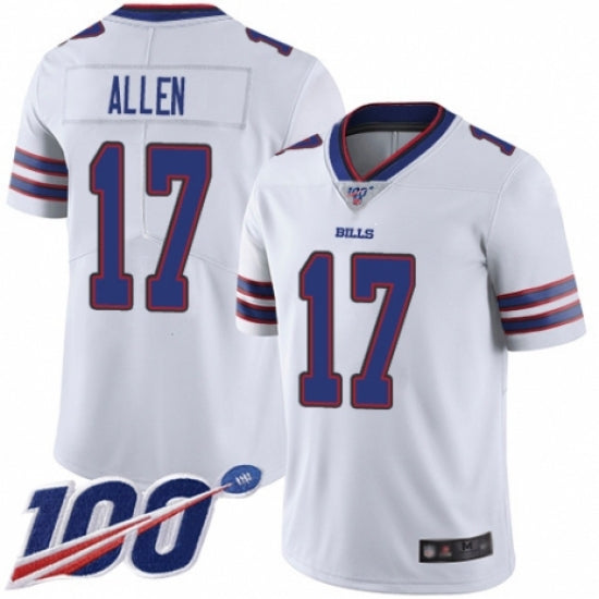 Men's Buffalo Bills Josh Allen Game Vapor Jersey White