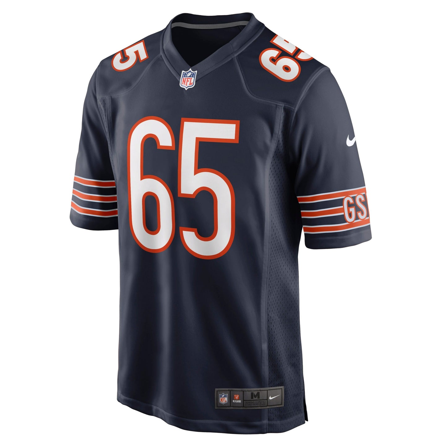 Cody Whitehair Chicago Bears Game Jersey - Navy