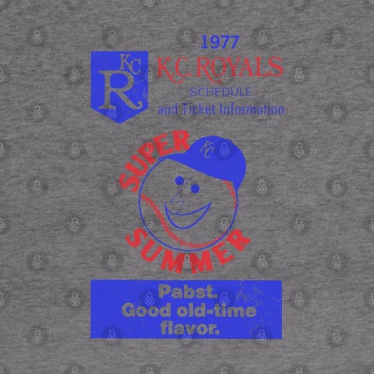 Kansas City Royals - Vintage 50S Design Hoodie