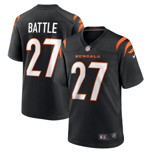 Jordans Battle Cincinnati Bengals Team Game Jersey - ?Black