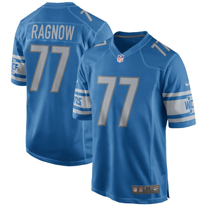 Frank Ragnow Detroit Lions Game Jersey - Blue